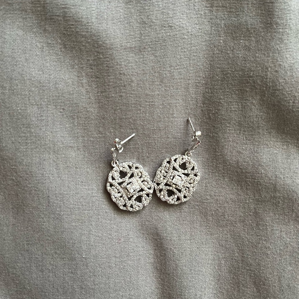 Sterling silver dangle Earrings